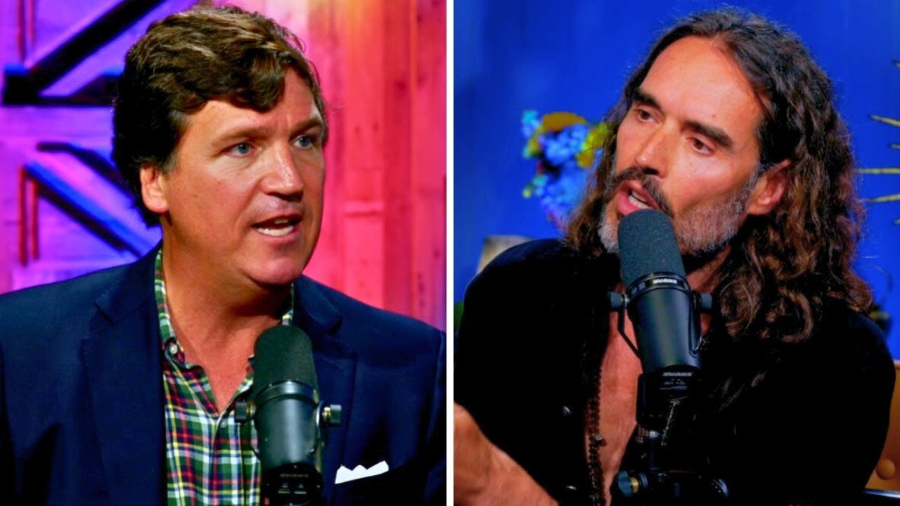 Tucker Carlson & Russell Brand On Leaving Fox, Jan 6th & Trump | FULL INTERVIEW