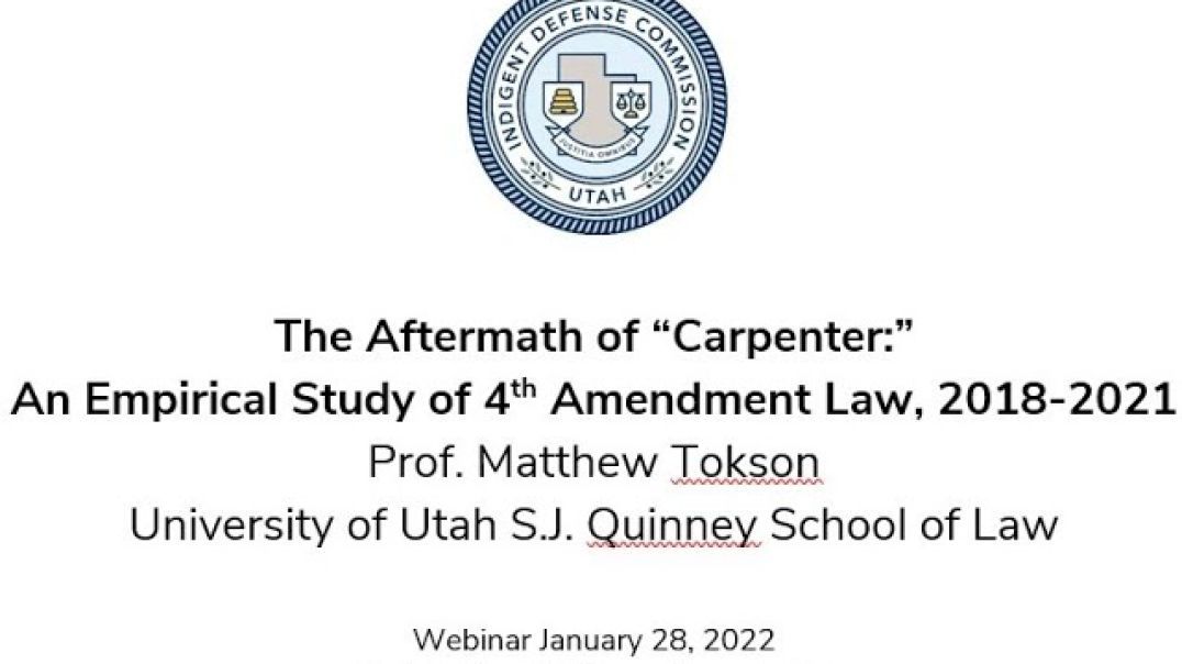 The Aftermath of "Carpenter:" An Empirical Study of 4th Amendment Law, 2018-2021