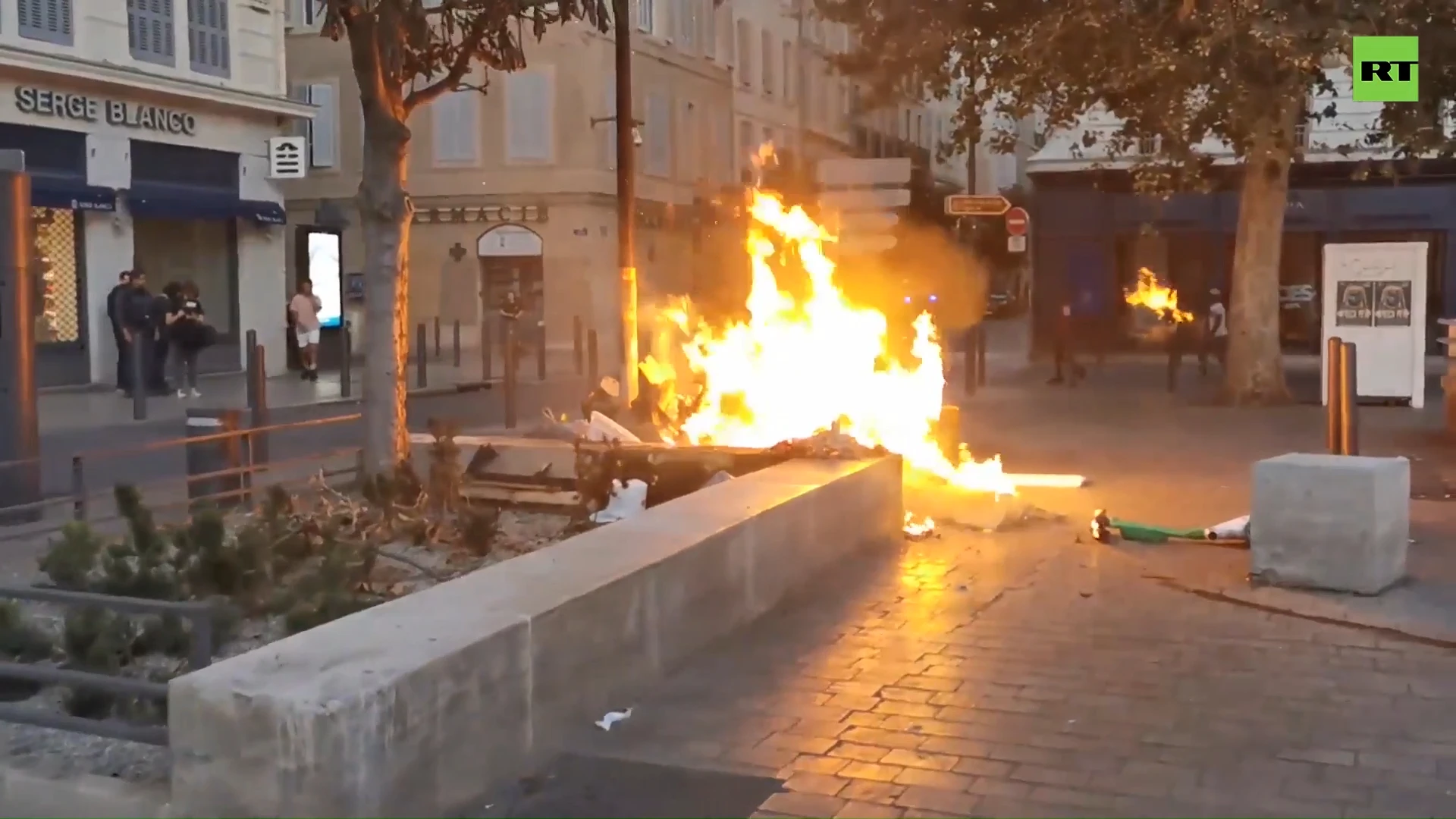 Tear gas, fierce clashes: Protests continue to rage in Marseille