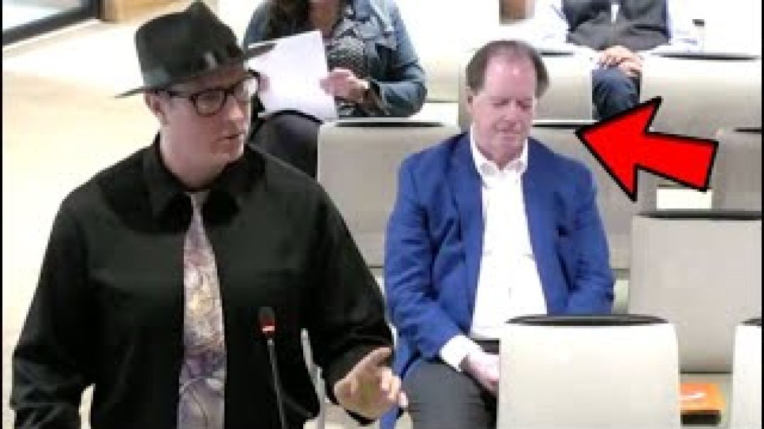 Mark Dice Visits City Council in Disguise to Deliver Important Message That Leaves Attendees Stunned