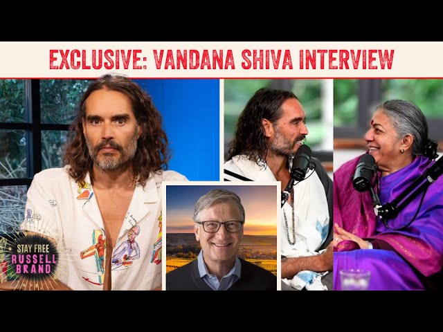 “THEY’RE A POISONED CARTEL”: Vandana Shiva EXPOSES Bill Gates & the Elites! - Stay Free #179 PREVIEW