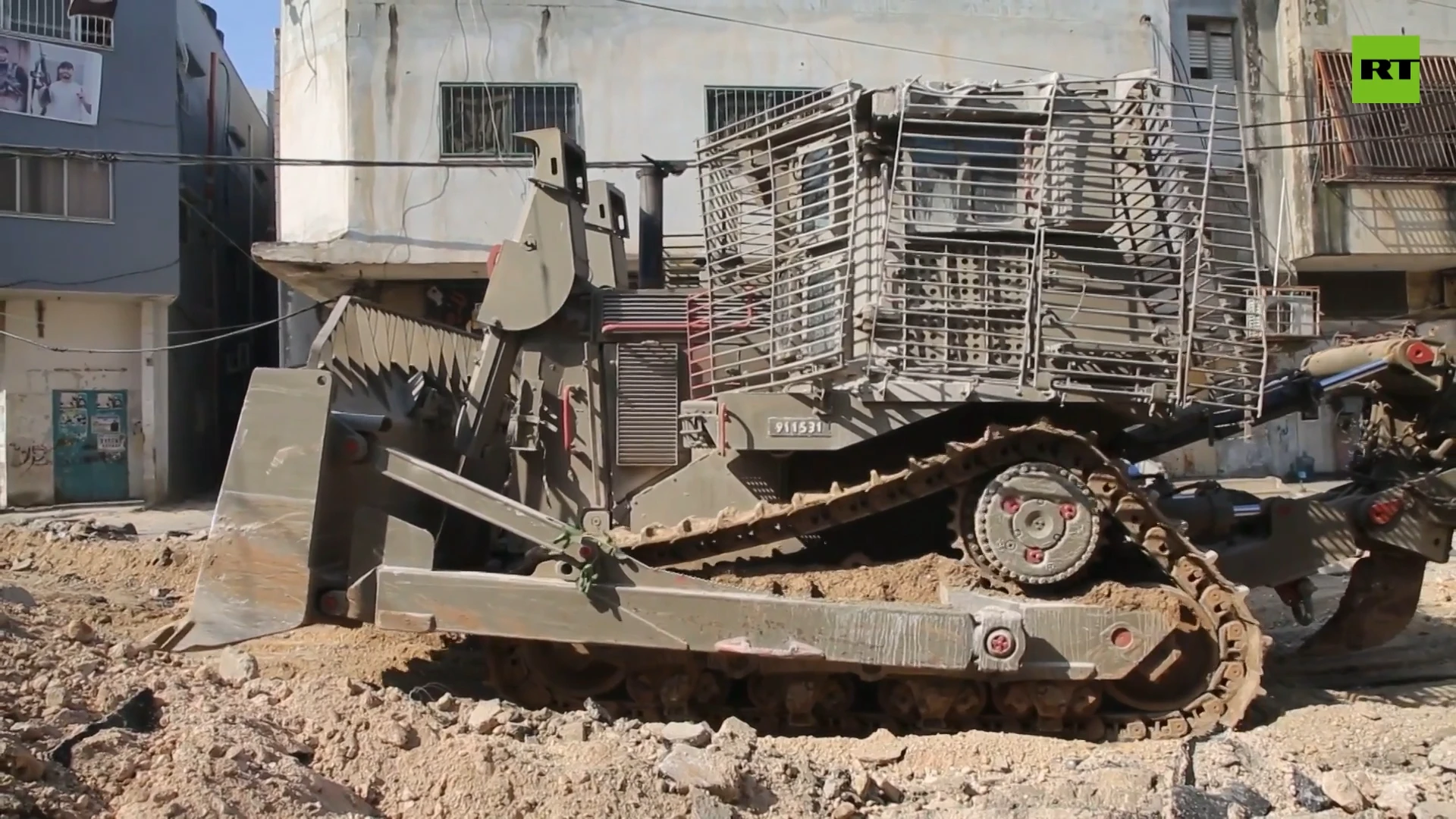 Israeli raid aftermath: Bulldozers roll through ravaged streets of Jenin