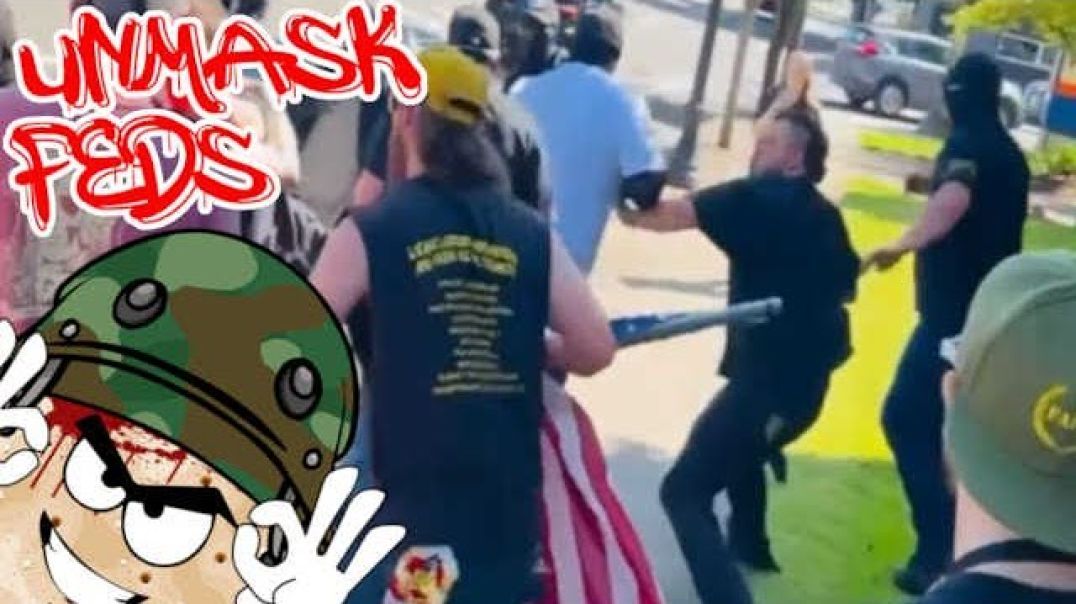 Proud Boys Rip Masks Off of FEDS Pretending to be White Nationalists