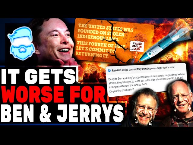 Ben & Jerry's HUMILATED In New Hilarious Way As They REFUSE To Answer For WOKE Backfire!