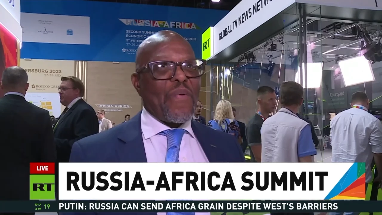 RussiaAfrica Summit 2023 Adam Mthethwa, Eswatini Olympic and