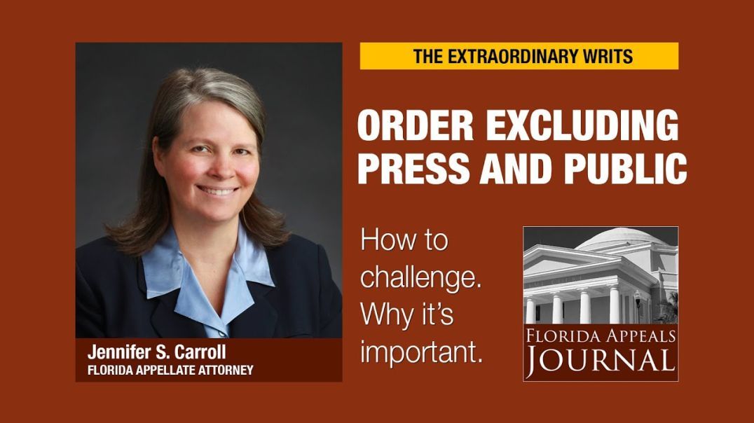 Order excluding press and public: How to challenge and why it's important