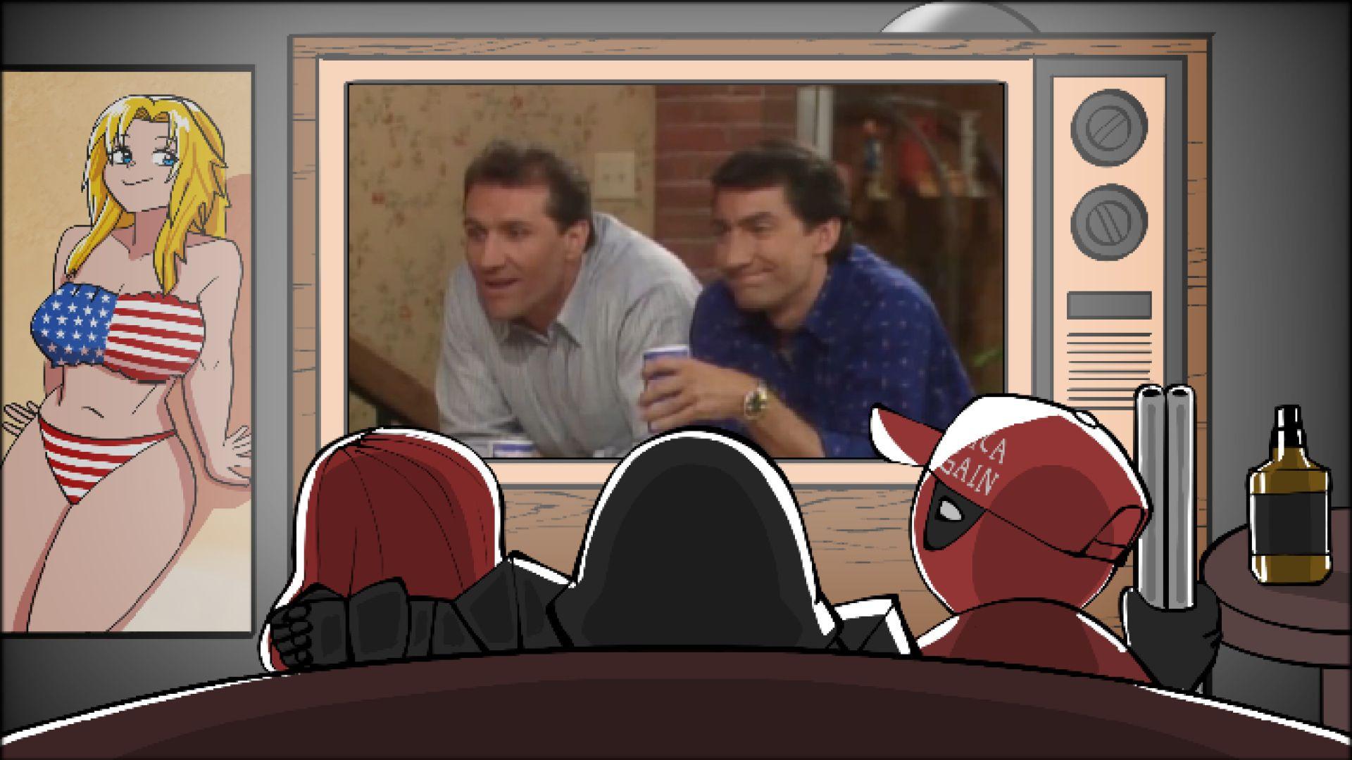 Married With Children S2 Episode 5: Just Two Men Admiring The Finer Things In Life...