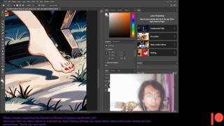 Fixed and polished another anime girl (kikyo) made by myself using photoshop, free walkthrough