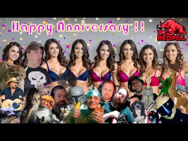 Red Pill Rhino One Year Anniversary Stream