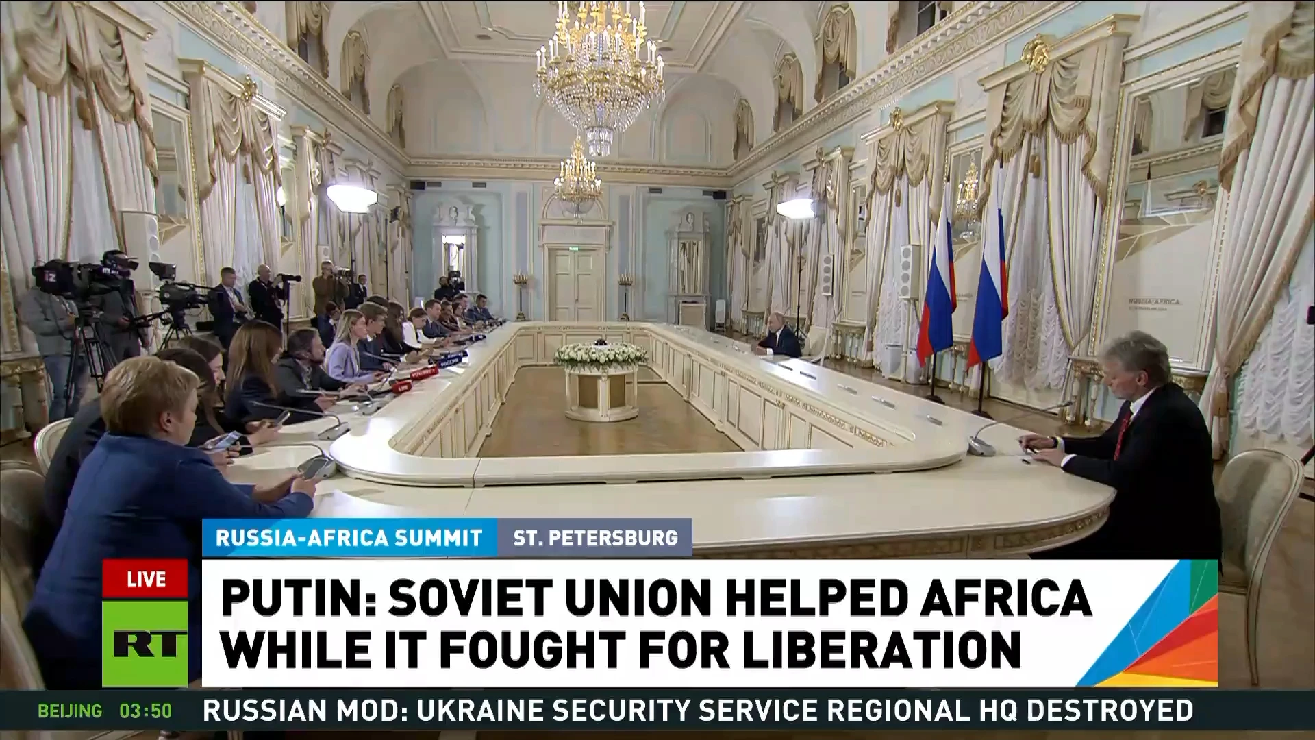 We can't pause fire while we're being attacked – Putin on African peace plan for Ukraine