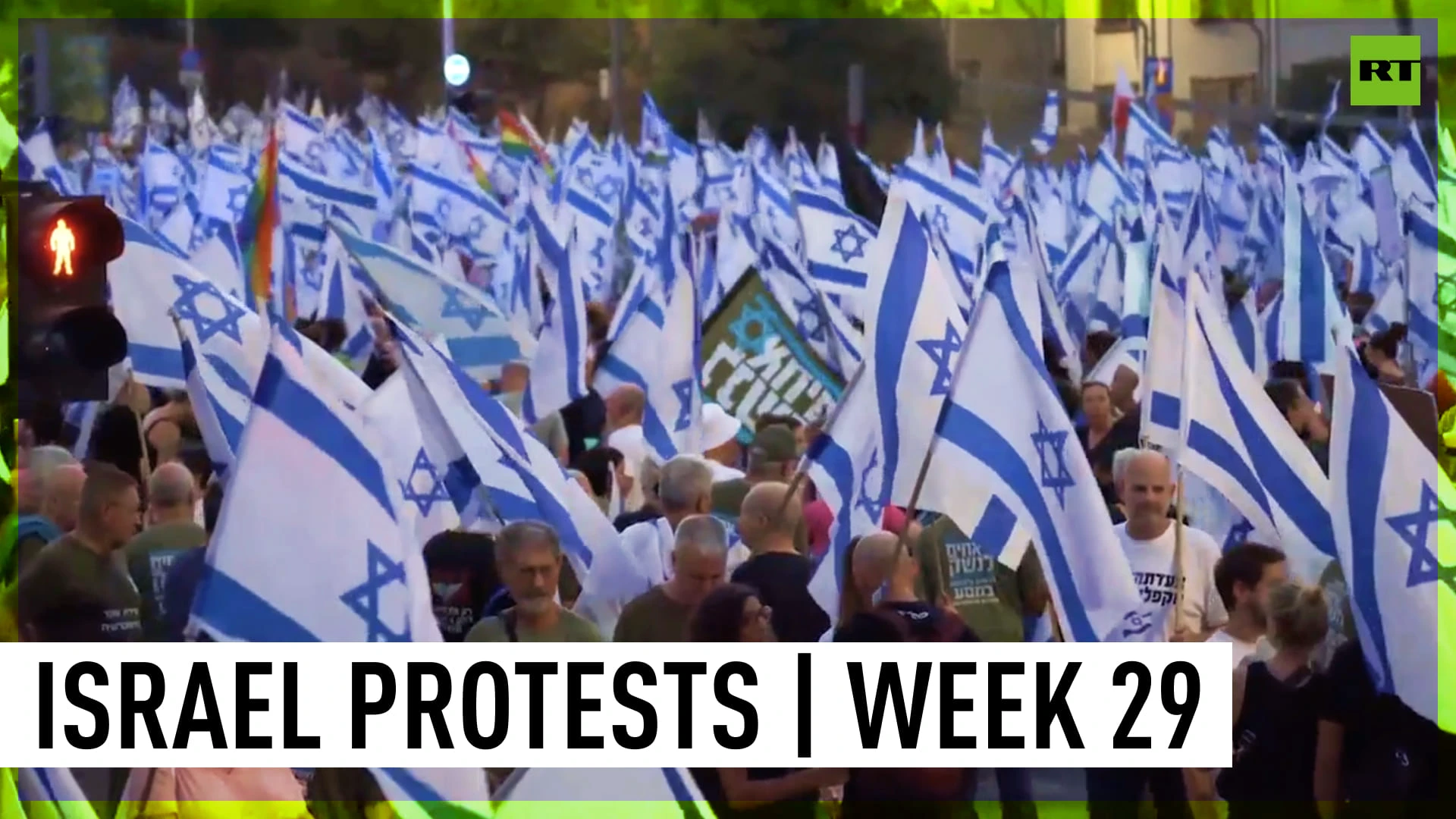 29th week of protests in Israel over judicial reform plans