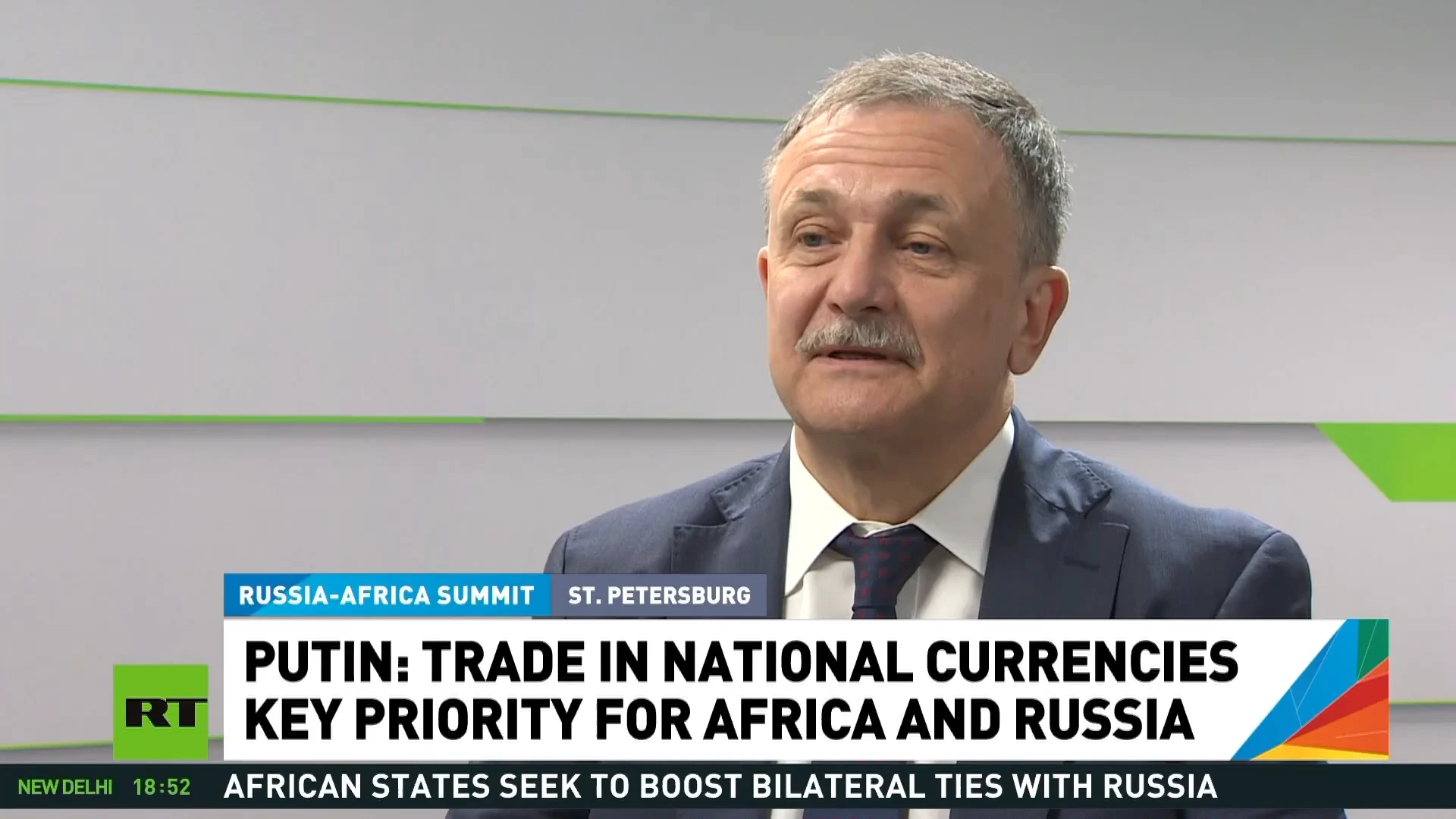 Russia-Africa Summit 2023 | Ruslan Davydov, Russian Federal Customs Service chief