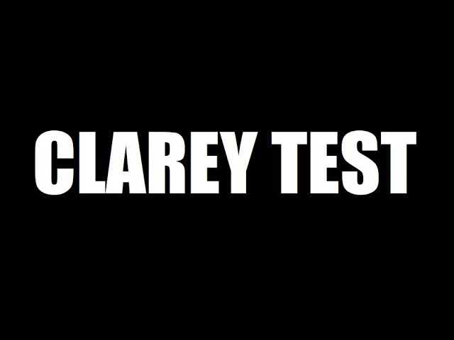 Clarey Test On Robert Oppenheimer, Charles Curtis & CJ Walker