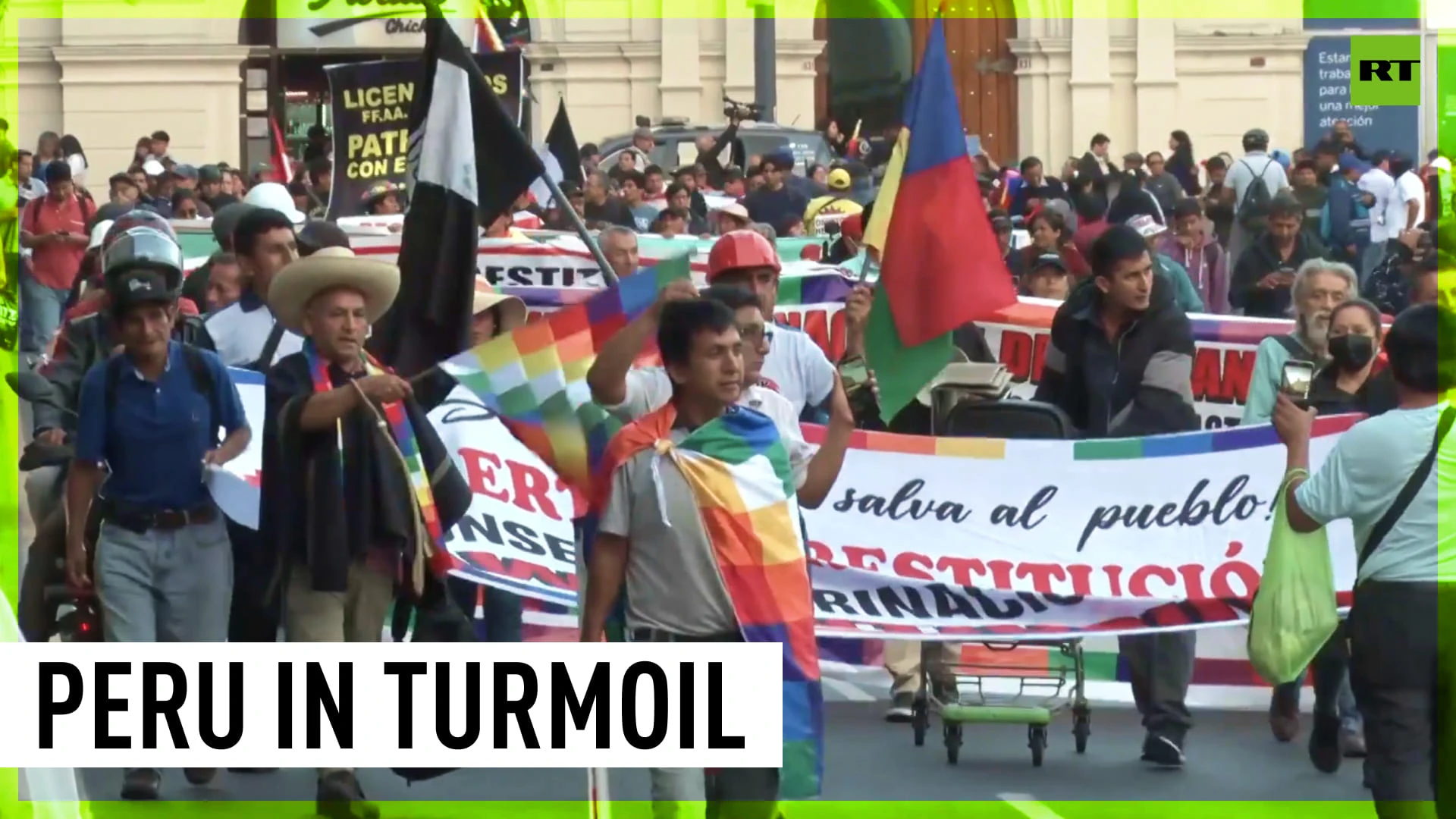 Mass anti-govt protests persist in Peru