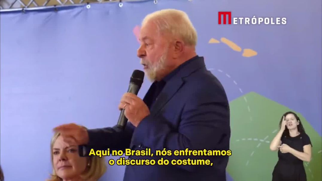 Lula diz "enfrentamos os costumes, a família e o patriotismo" (29/06/2023)