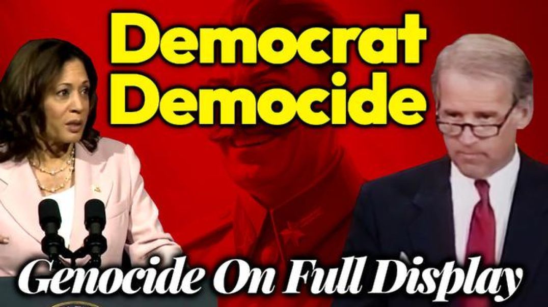 DEMOCRAT DEMOCIDE: Kamala Harris Calls To Reduce The Population + Biden Depopulation Speech