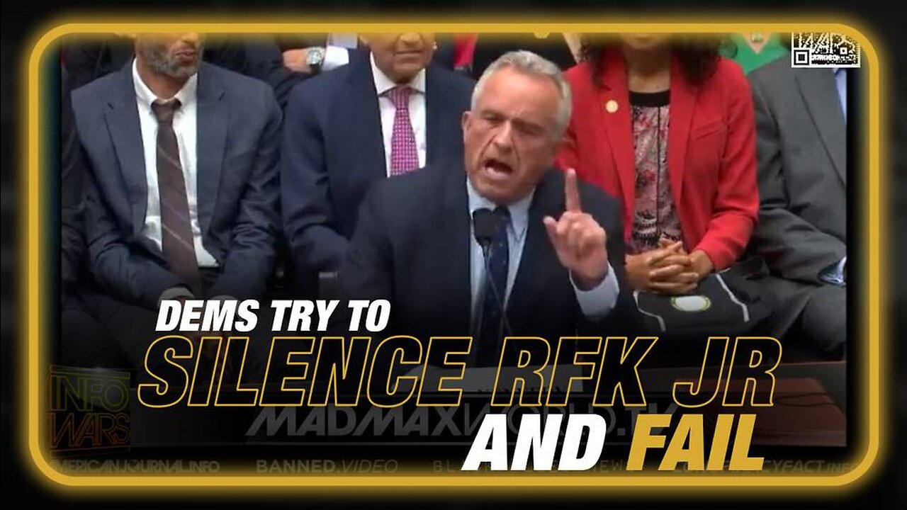 VIDEO: Dems Try to Silence RFK Jr and Fail, MUST WATCH!