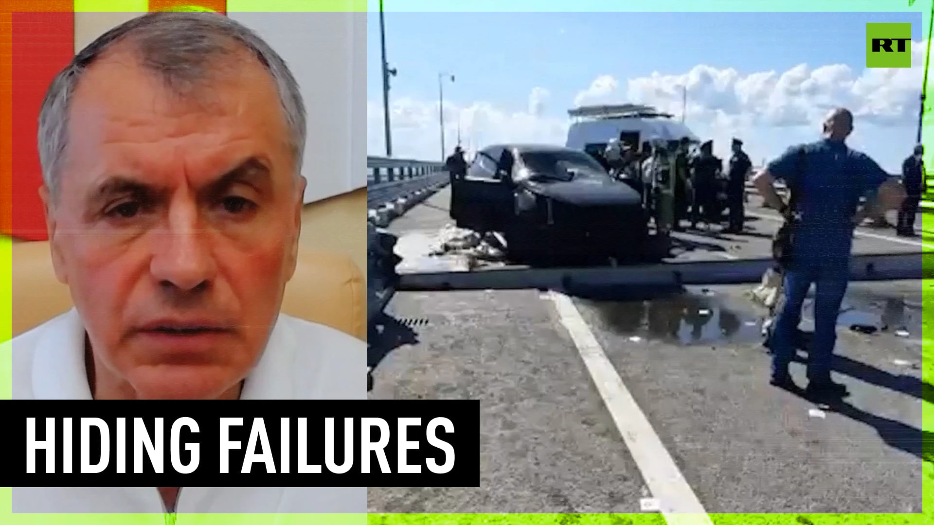 Bridge attack aims to 'shift focus from failed counteroffensive and NATO summit' – Crimean State Council Chair