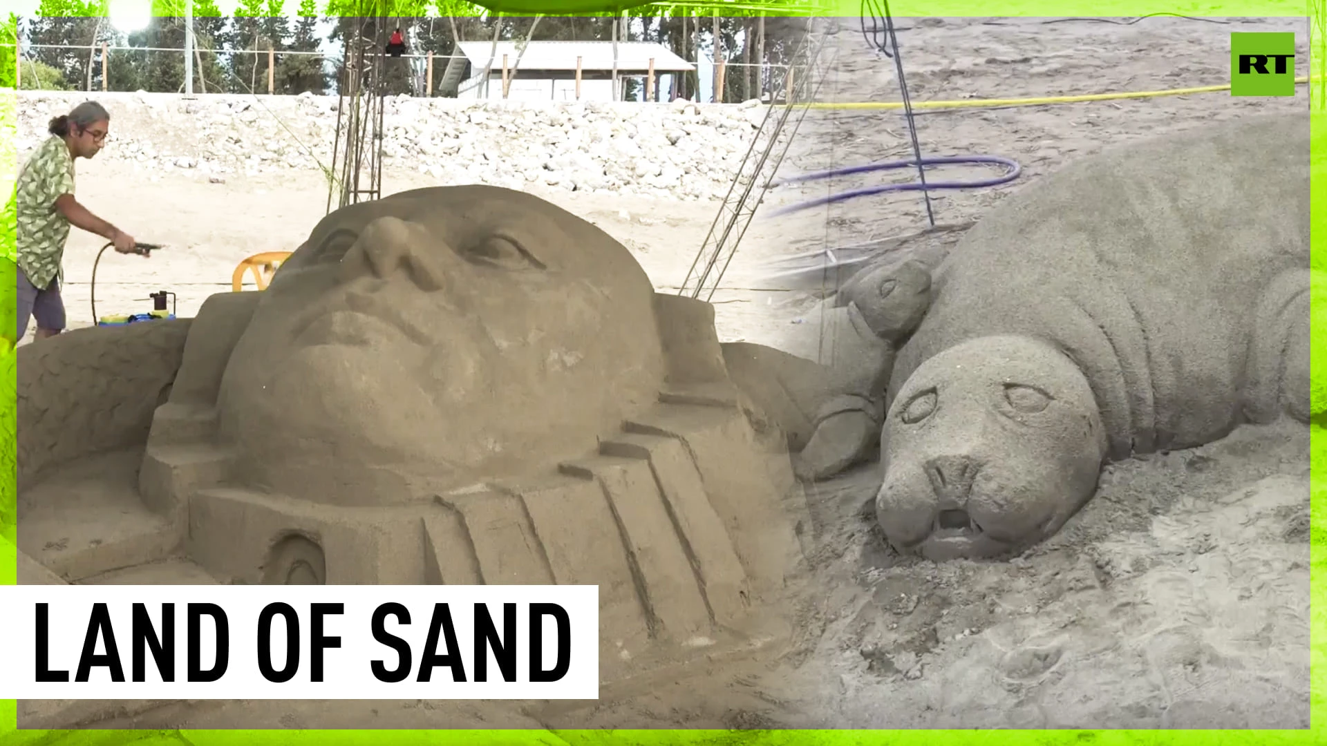 Summertime ‘sandness’ | Iranian Sand Statue Festival welcomes visitors