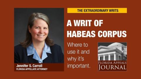 Writ of habeas corpus: What it is and when to use it