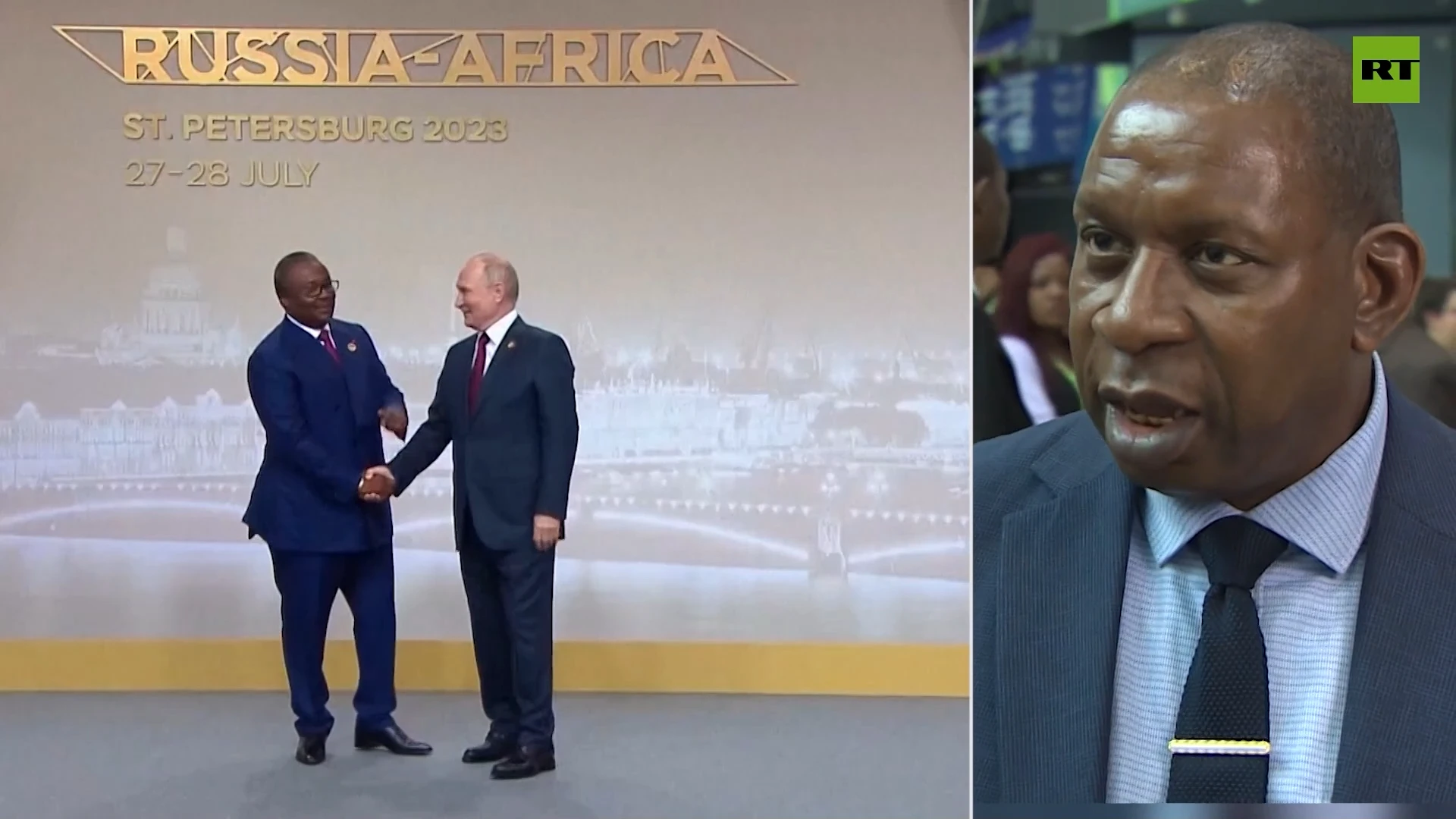 Russia-Africa Summit 2023 | Constant Nemale, founder of the Africa 24 news network