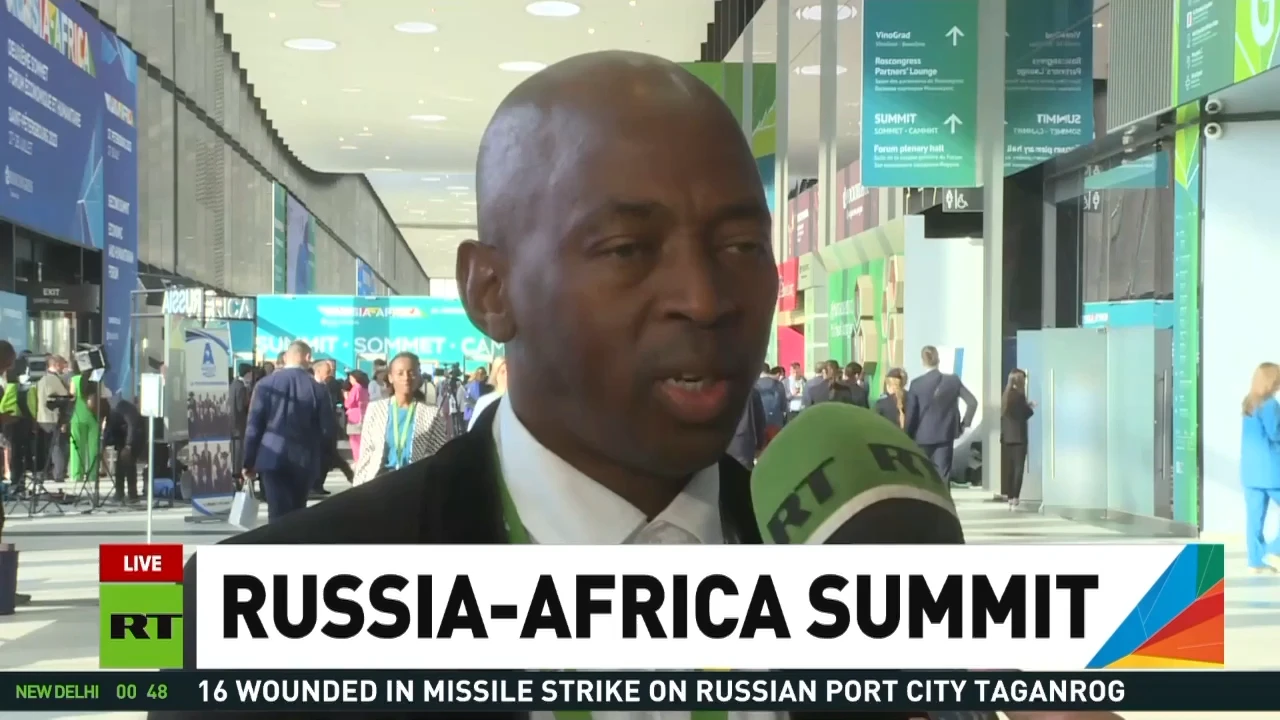 Russia-Africa Summit 2023 | Ayanda Hollow, TV BRICS Director