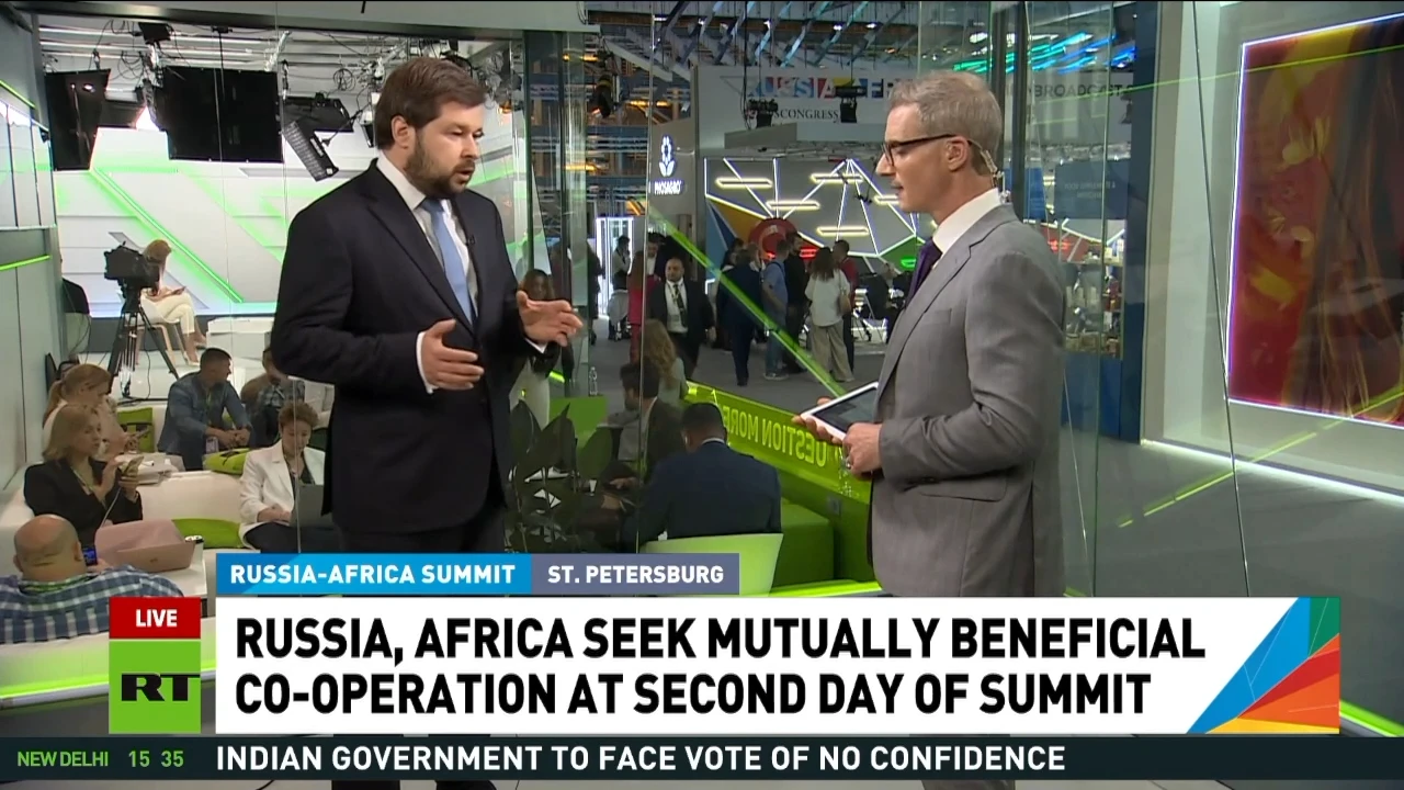 Russia-Africa Summit 2023 | Pavel Sorokin, Russian deputy energy minister