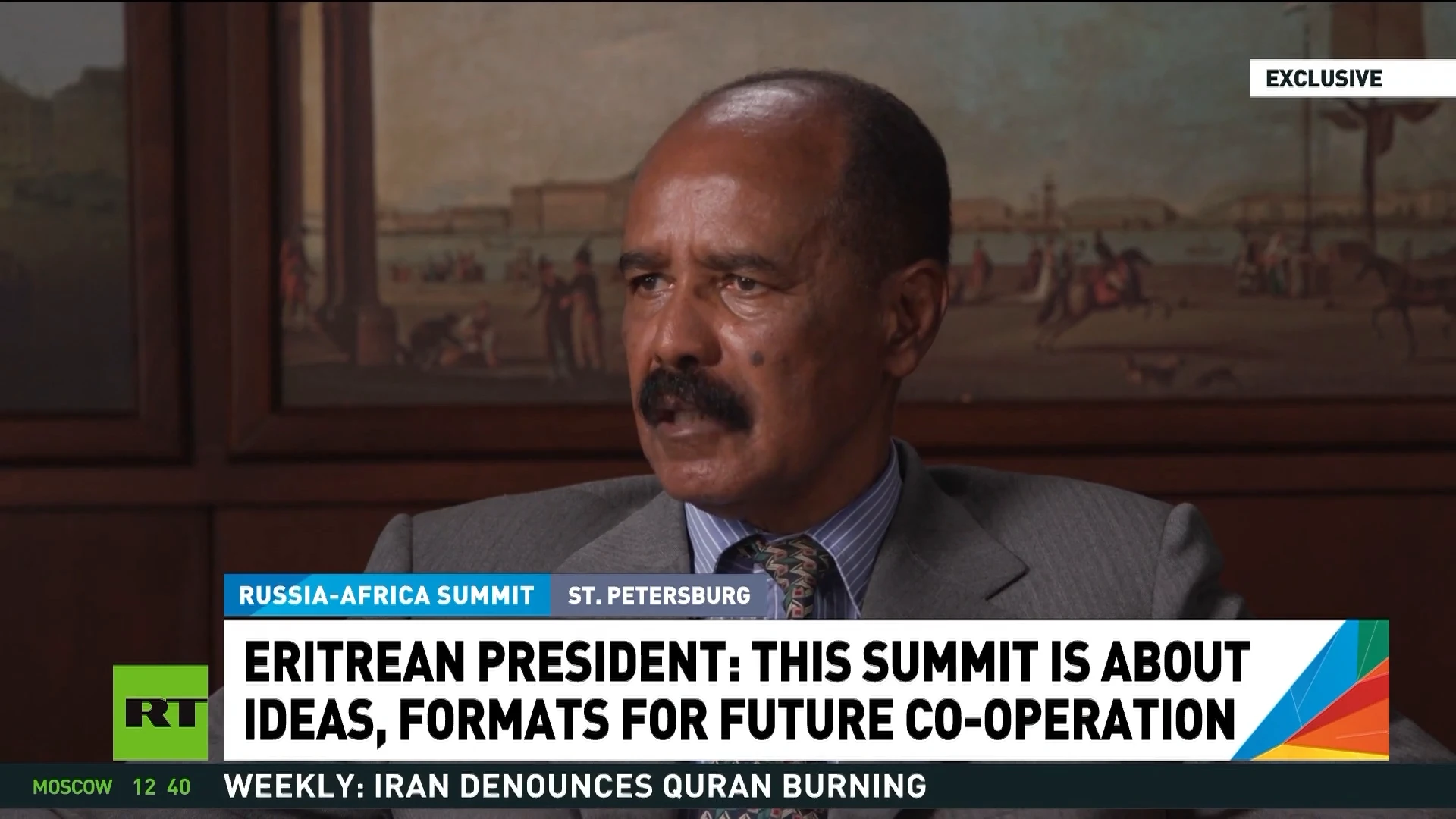 Russia-Africa Summit 2023 | Isaias Afwerki, president of Eritrea