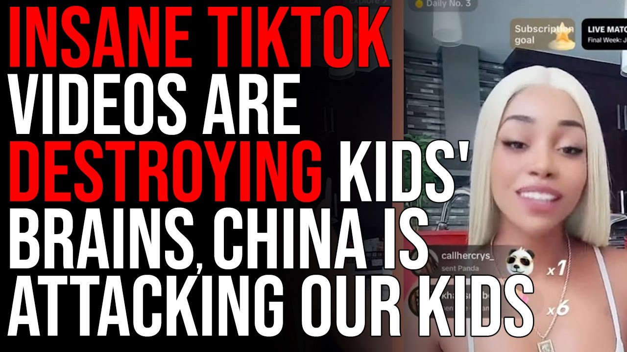 INSANE TikTok Videos Are DESTROYING Kids' Brains, China Is Attacking Our Children