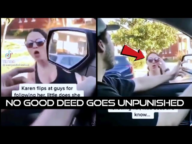 FEMINIST FREAKS OUT On 2 INNOCENT GUYS Trying To Help Her