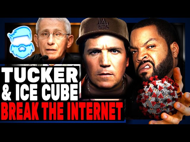 Tucker Carlson & Ice Cube Cause MELTDOWN By Having A Simple Conversation! Asking A Simple Question!