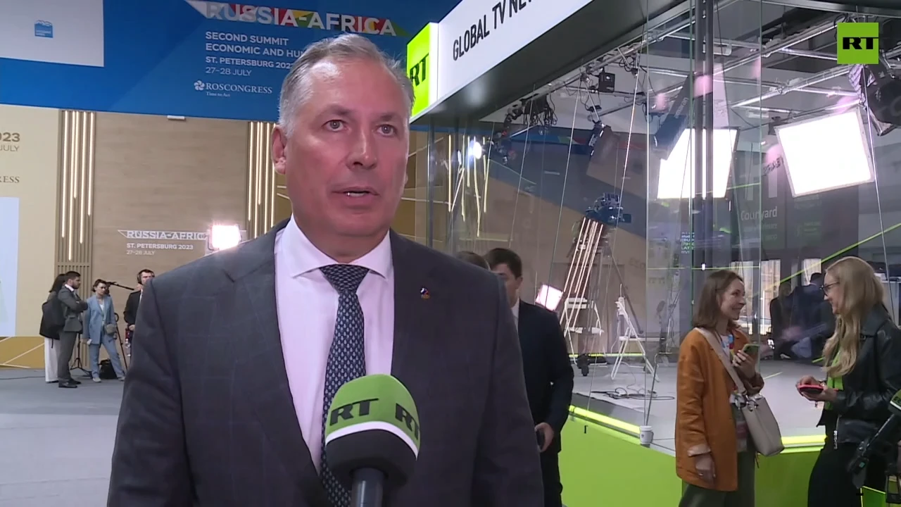 Russia-Africa Summit 2023 | Stanislav Pozdnyakov, Russian Olympic Committee President