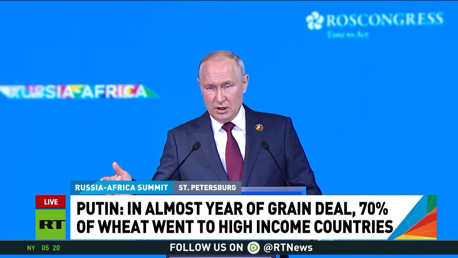 We will deliver grain to poorest African countries free of charge – Putin