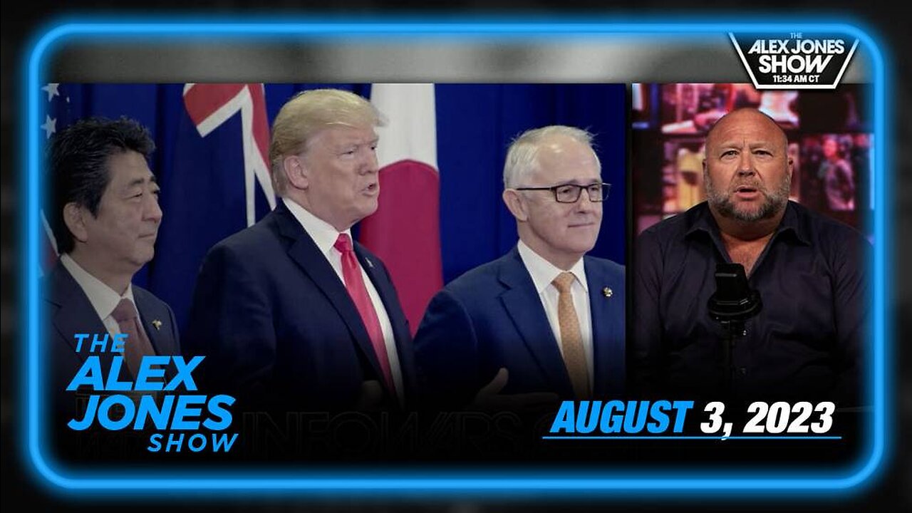 Alex Jones Show – Republic – THURSDAY FULL SHOW 08/03/23