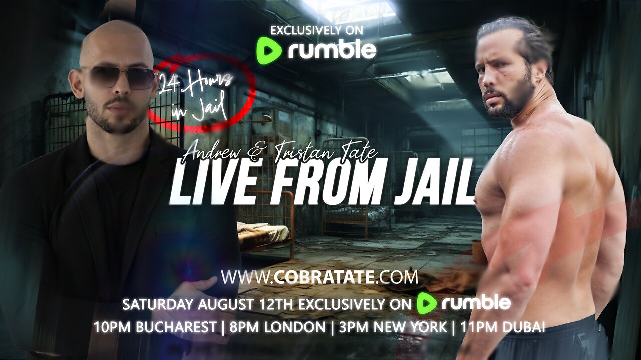 Andrew Tate Live from Jail