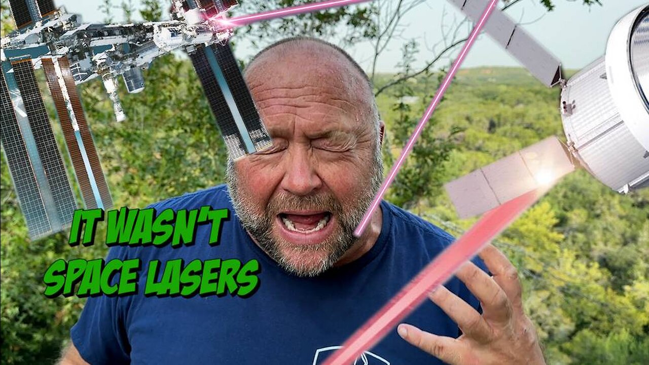 Alex Jones Dispels The Hawaii Space Laser Conspiracy