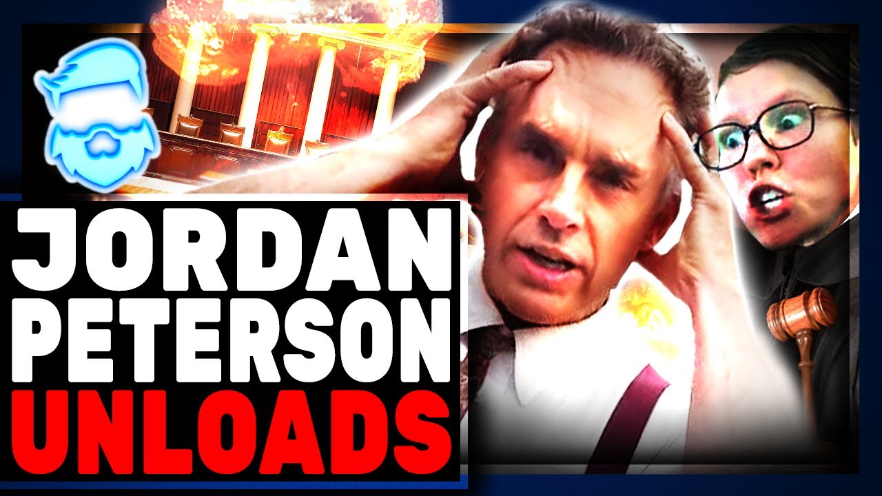 Jordan B Peterson EXPLODES In Response To Losing His Court Case WAR Is Coming & Free Speech At Stake