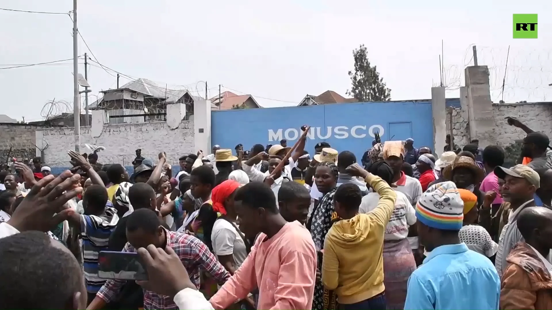 Protesters demand UN mission leave the DRC