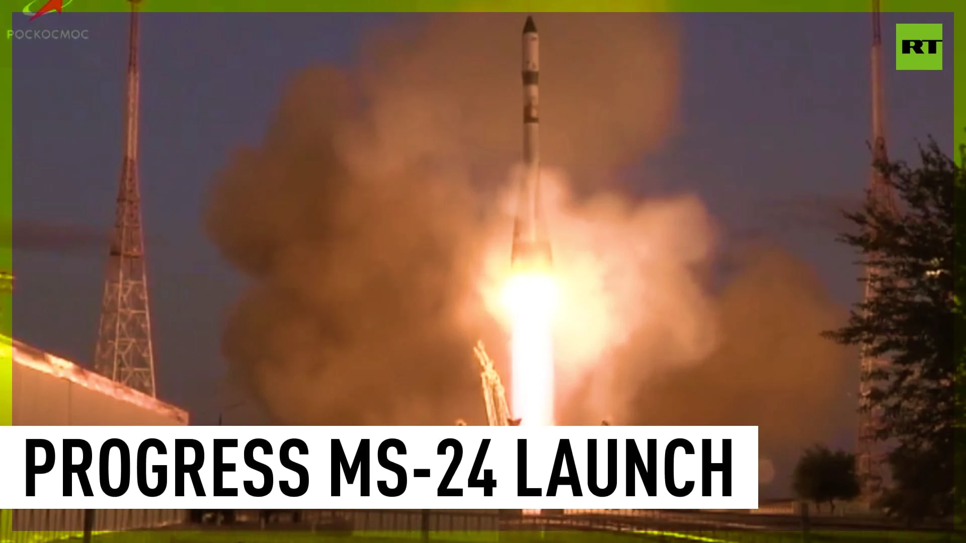 BLAST OFF! Progress MS-24 cargo spacecraft launches into orbit