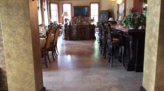 Playful Great Dane loves his howling mousey ball