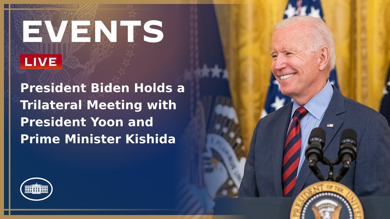 President Biden Holds a Trilateral Meeting with President Yoon and Prime Minister Kishida