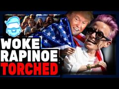 Woke Clown Megan Rapinoe DESTROYED As Anthem KNEELING Woman's Soccer Team EPICLY FAILS At World Cup