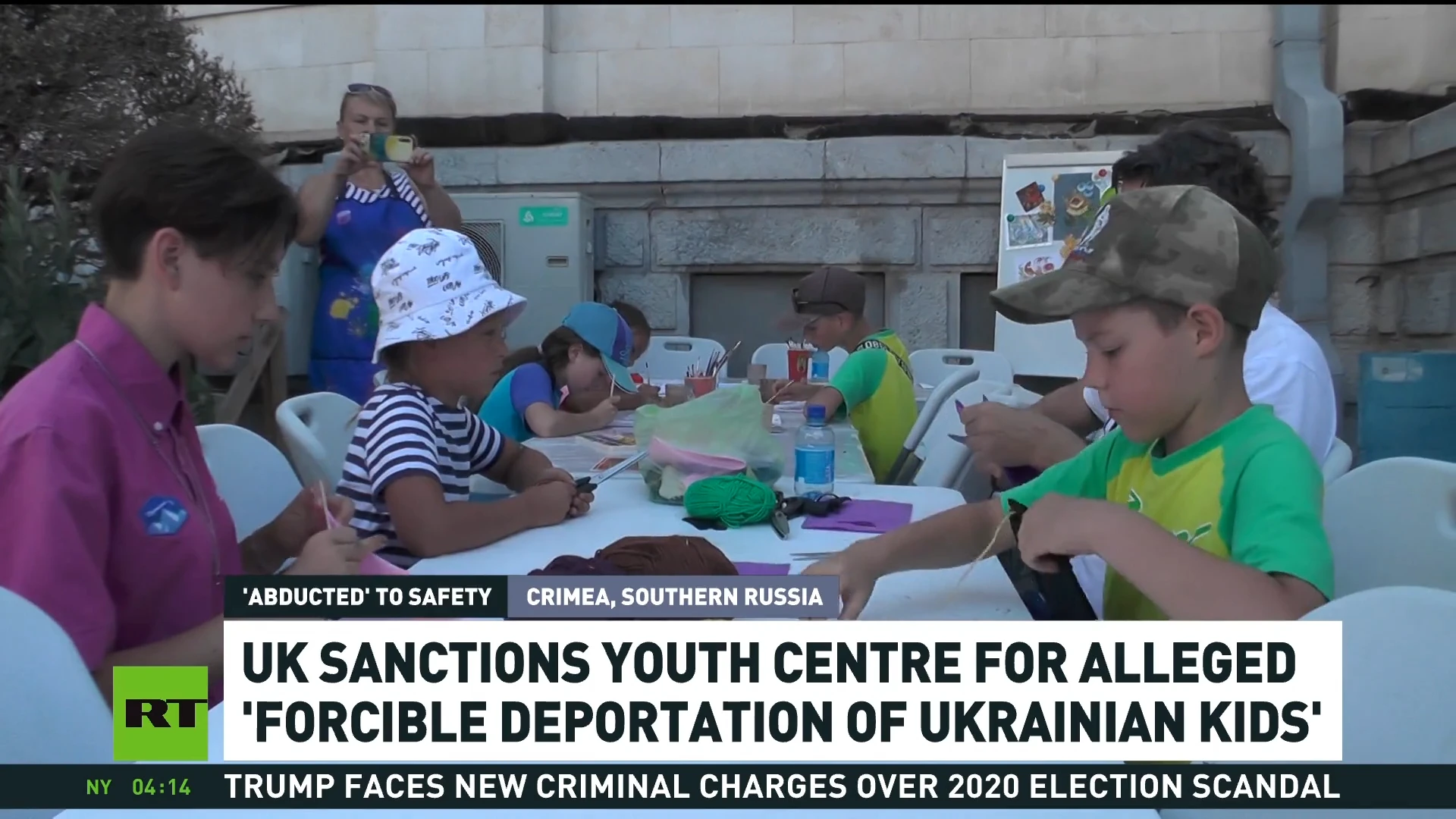 UK sanctions Russian youth center for 'child abductions' of Ukrainian kids