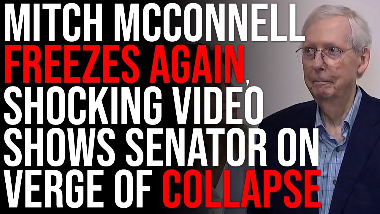 Mitch McConnell FREEZES AGAIN, Shocking Video Shows GOP Senator On Verge Of COLLAPSE