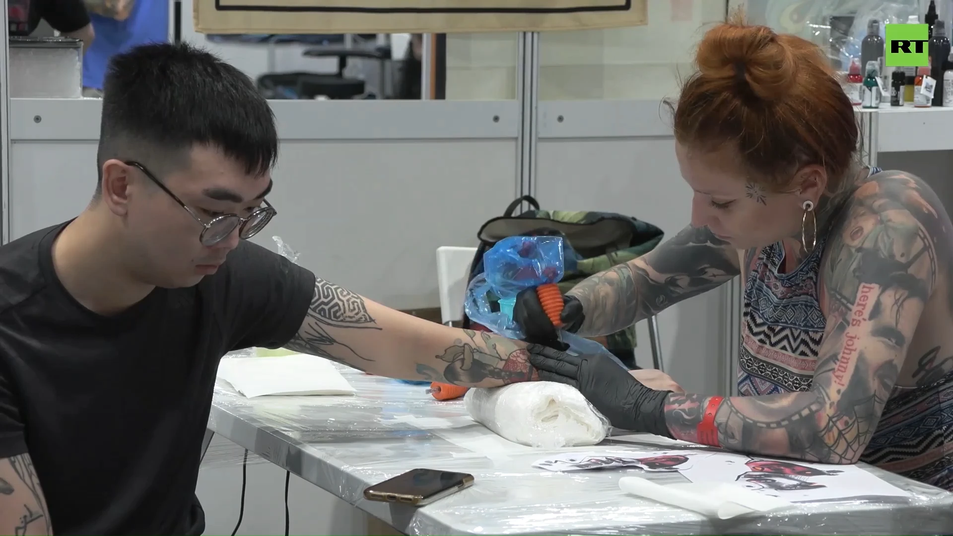 Hundreds of tattoo artists showcase their skills in Hong Kong