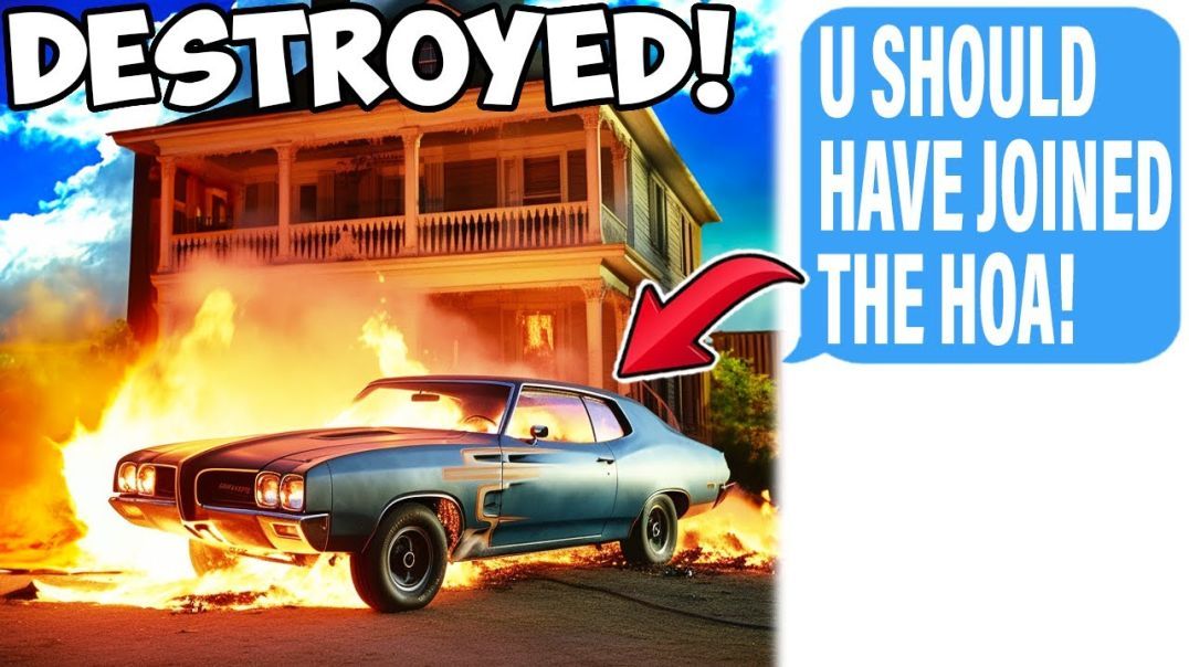 HOA Karen Set MY $200,000 Classic Car On FIRE For Refusing To JOIN the HOA!