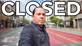 Every Store is CLOSED on Market St San Francisco (Mirrored)