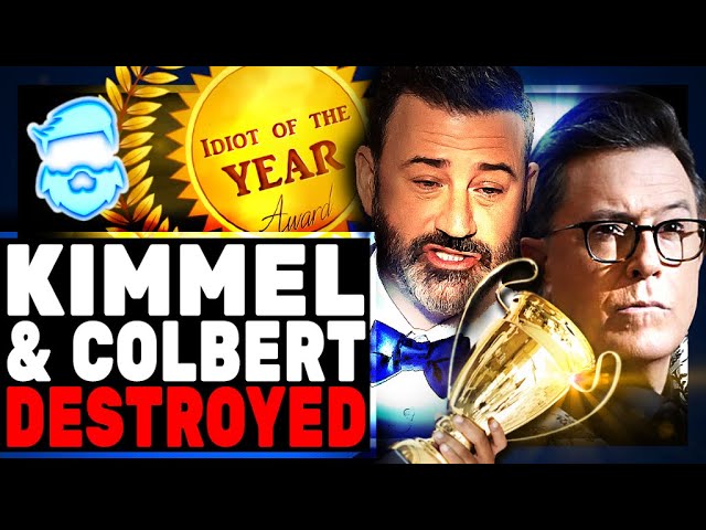 Woke Late Night COLLAPSES! Jimmy Kimmel & Stephen Colbert DESTROYED For DESPERATE New Podcast!