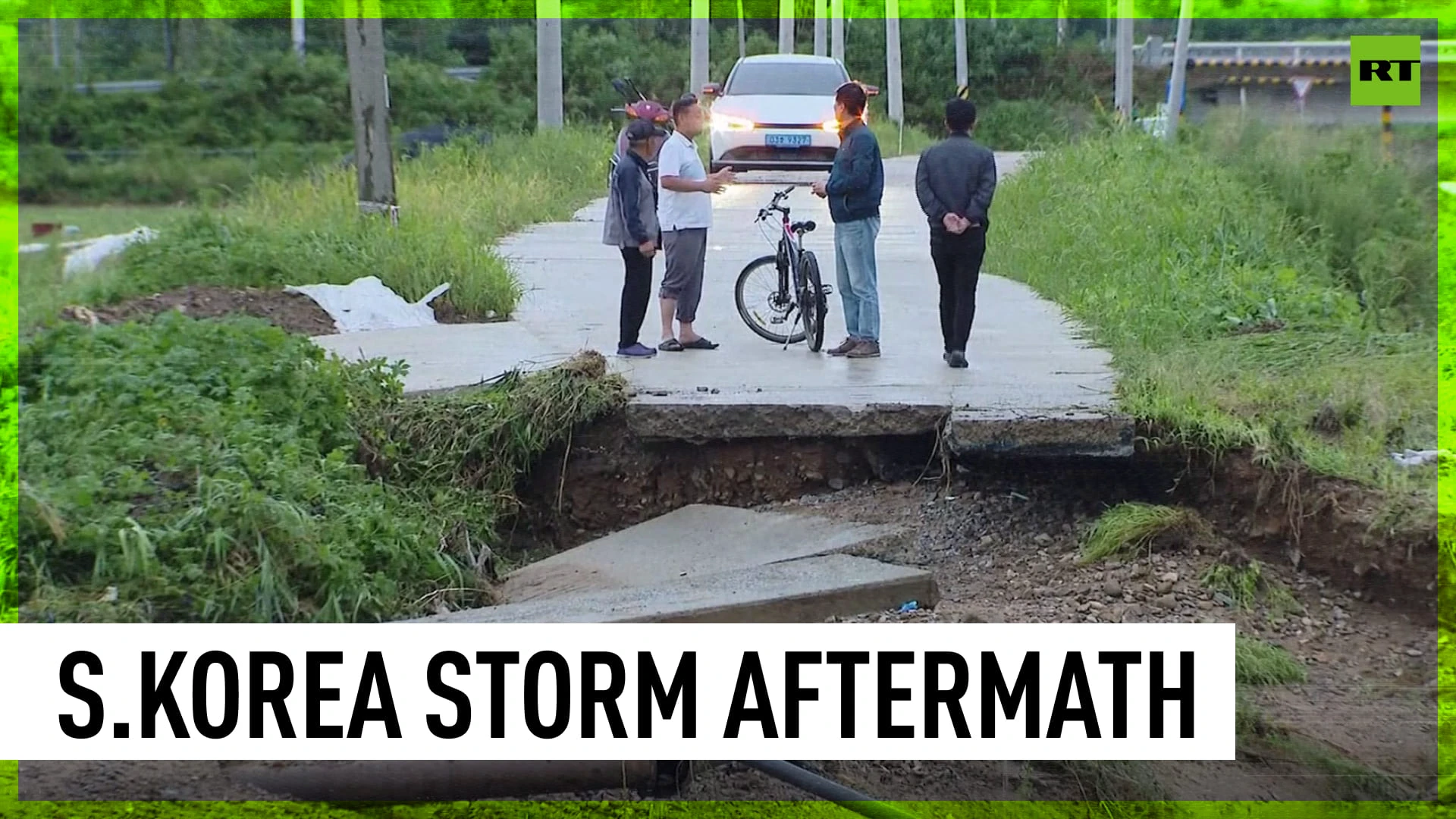 Tropical storm leaves trail of damage in South Korea