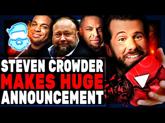 Steven Crowder & Alex Jones Make HUGE Announcement! A Game Changer In Content Creation!